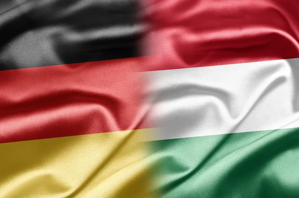 德国和匈牙利 — 图库照片