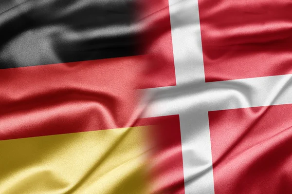 Németország és Dánia — Stock Fotó