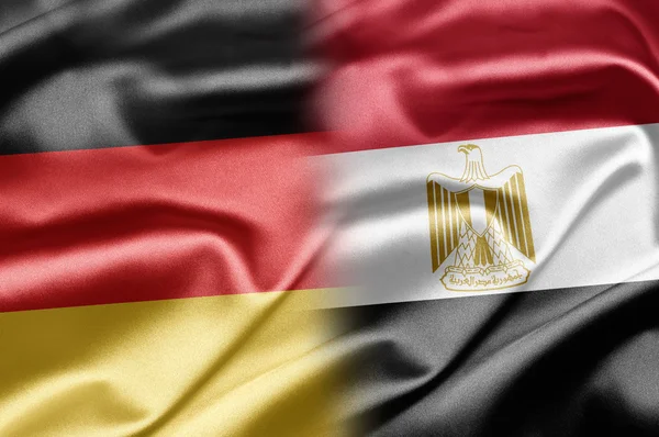Německo a egypt — Stock fotografie