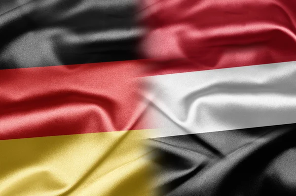 Tyskland och yemen — Stockfoto
