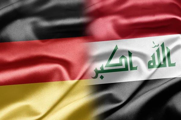 ドイツとイラク — ストック写真