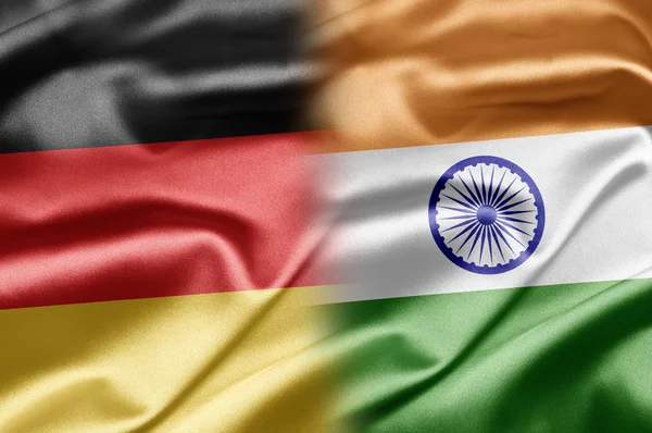 Alemania e India — Foto de Stock