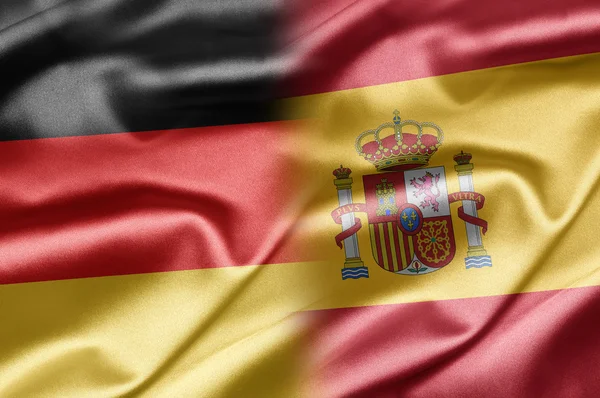 stock image Germany and Spain