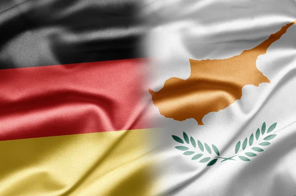 Alemania y Chipre — Foto de Stock