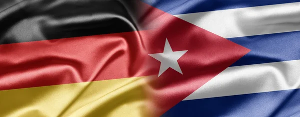 Německo a Kuba — Stock fotografie