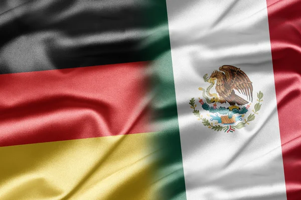 Duitsland en mexico — Stockfoto
