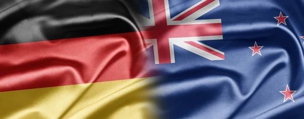 Германия и Новая Зеландия — стоковое фото