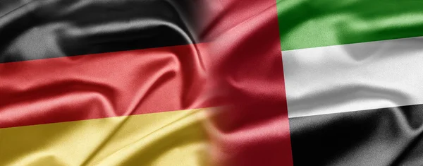 Германия и ОАЭ — стоковое фото