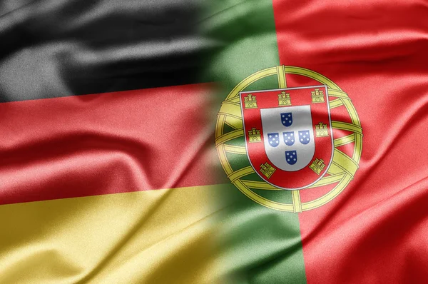 Германия и Португалия — стоковое фото