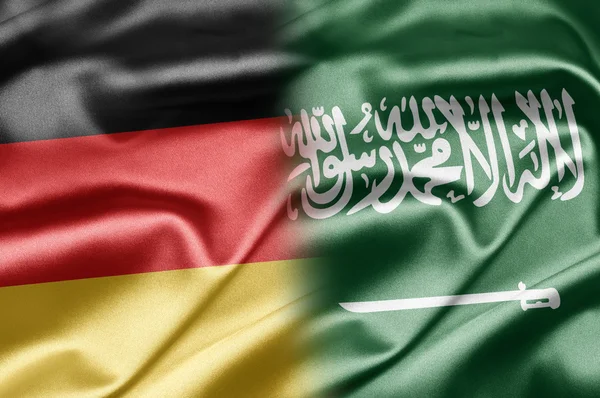 Германия и Саудовская Аравия — стоковое фото