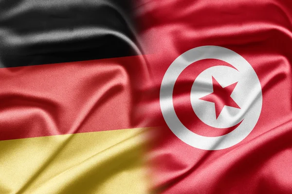 Germania e Tunisia — Foto Stock