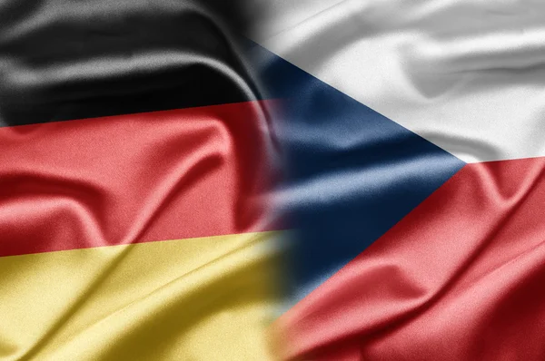 Germany and Czech Republic — Stock Photo, Image