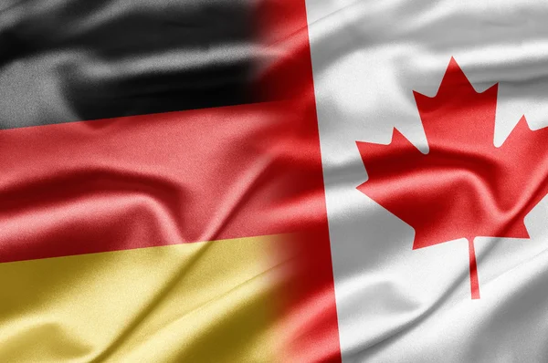 Alemanha e Canadá — Fotografia de Stock