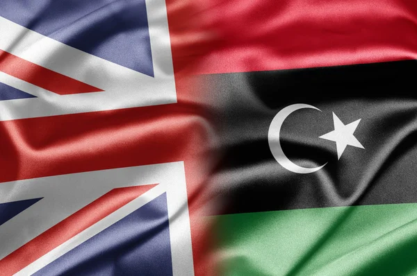 Великобритания и Ливия — стоковое фото