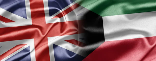 Inggris dan Kuwait — Stok Foto