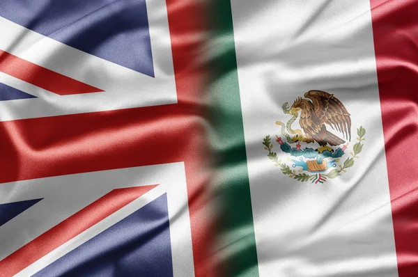 Velké Británii a Mexiku — Stock fotografie