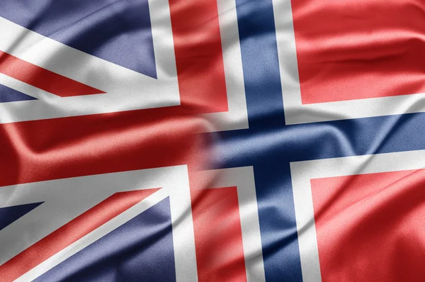 Verenigd Koninkrijk en Noorwegen — Stockfoto