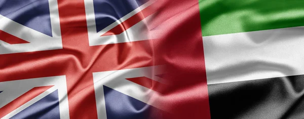 Verenigd Koninkrijk en Verenigde Arabische Emiraten — Stockfoto