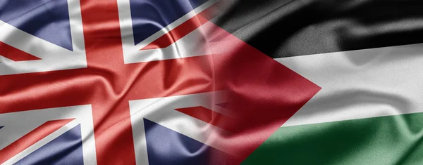 Verenigd Koninkrijk en Palestina — Stockfoto