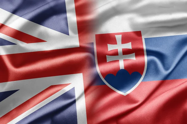 Reino Unido y Eslovaquia — Foto de Stock