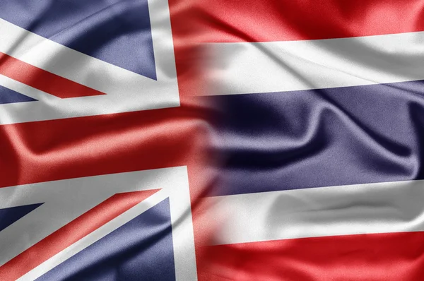 Reino Unido e Tailândia — Fotografia de Stock
