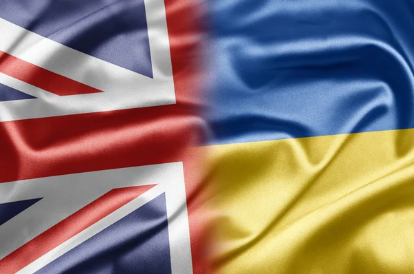 Reino Unido e Ucrânia — Fotografia de Stock