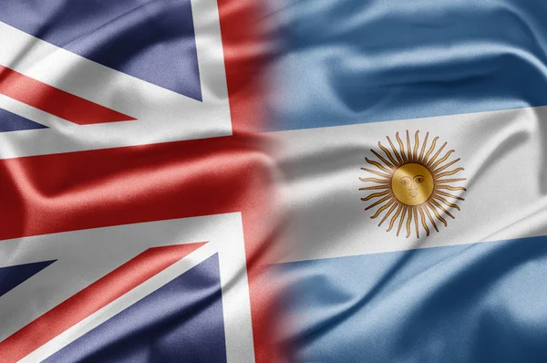 Storbritannien och argentina — Stockfoto