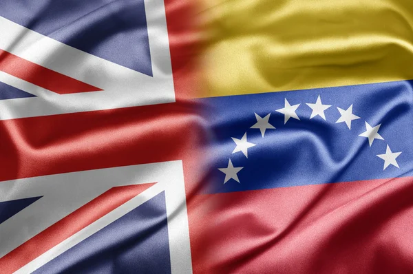 Wielka Brytania i Wenezuela — Zdjęcie stockowe