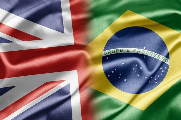 Regno Unito e Brasile — Foto Stock