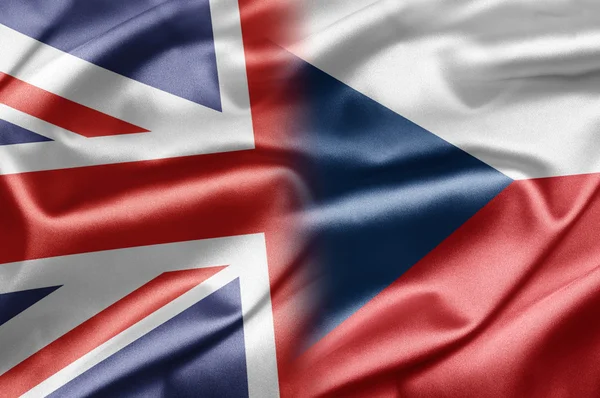 Großbritannien und Tschechien — Stockfoto