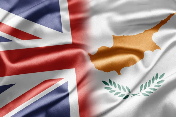 Reino Unido y Chipre — Foto de Stock