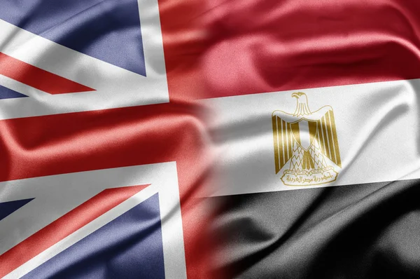 Reino Unido e Egipto — Fotografia de Stock