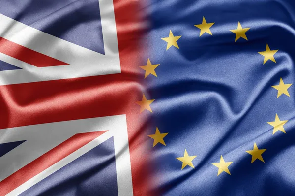 Groot-Brittannië en de Europese Unie — Stockfoto