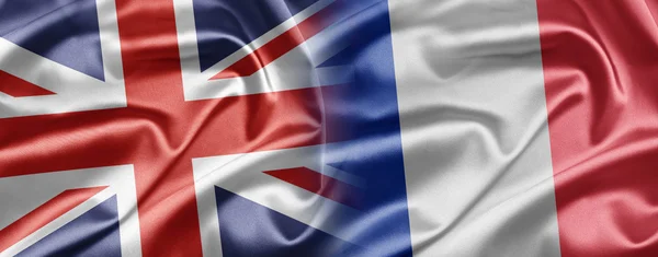 Verenigd Koninkrijk en Frankrijk — Stockfoto