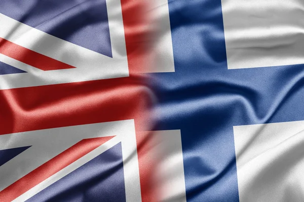 Reino Unido e Finlândia — Fotografia de Stock