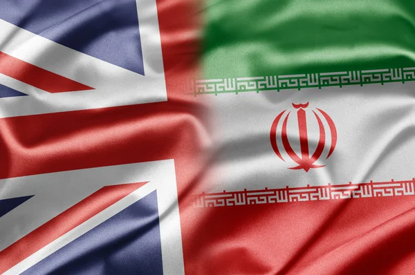 UK and Iran — Stock Photo, Image