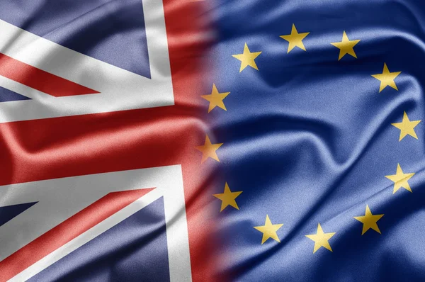 Regno Unito e Unione europea Fotografia Stock