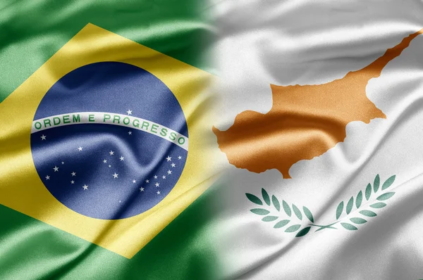 Бразилия и Кипр — стоковое фото