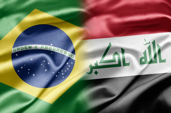 Brasilien und Irak — Stockfoto