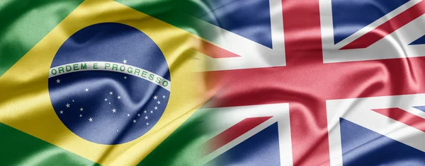 Brasile e Regno Unito — Foto Stock