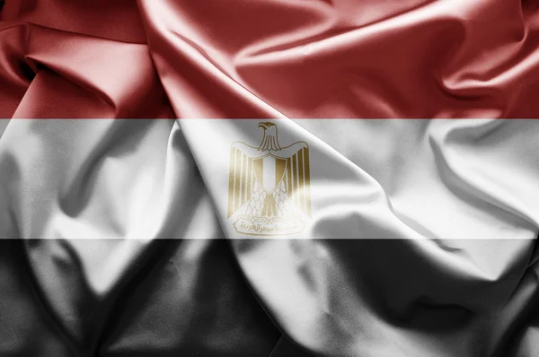 Egyiptom zászlaja — Stock Fotó