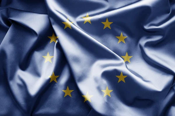 EU: s flagga — Stockfoto