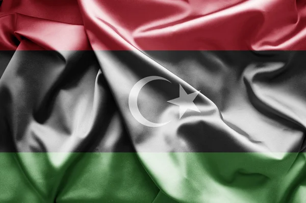 Bandiera della Libia — Foto Stock