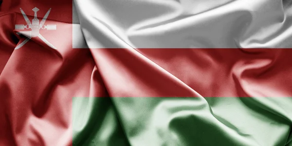 Omans flagga — Stockfoto