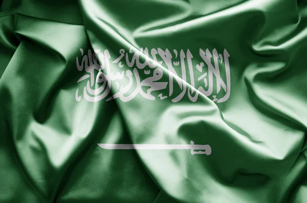 Bandeira de saudi arabia — Fotografia de Stock