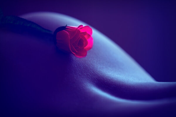 Сексуальный портрет девушки
