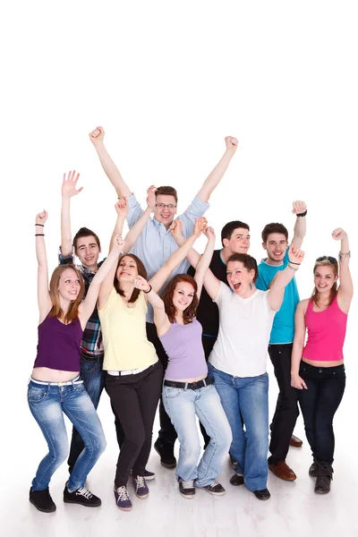 Group of young friends having fun — Stock Photo, Image