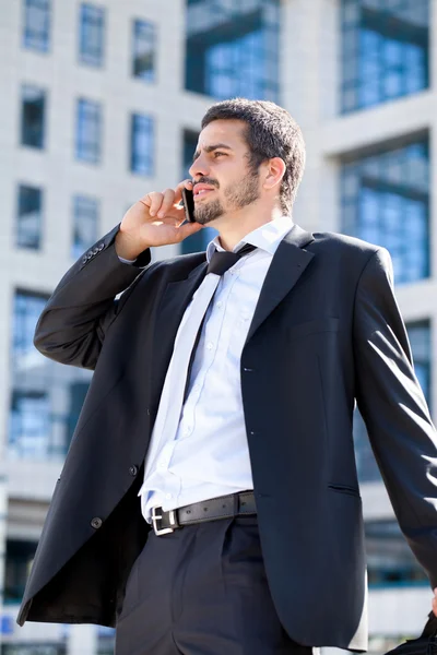 Businessman on a phone — Stock Photo, Image