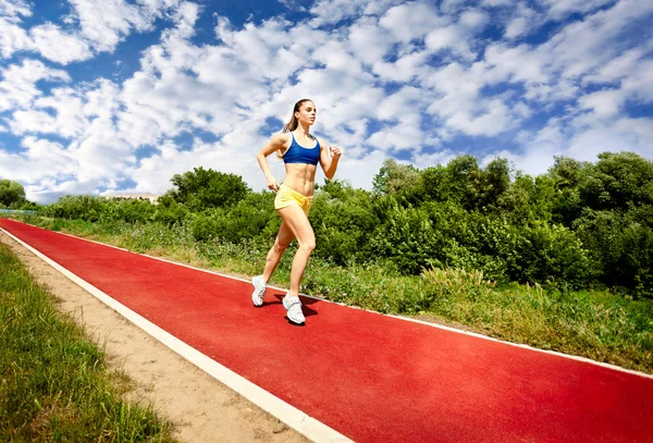Běh sport žena — Stock fotografie