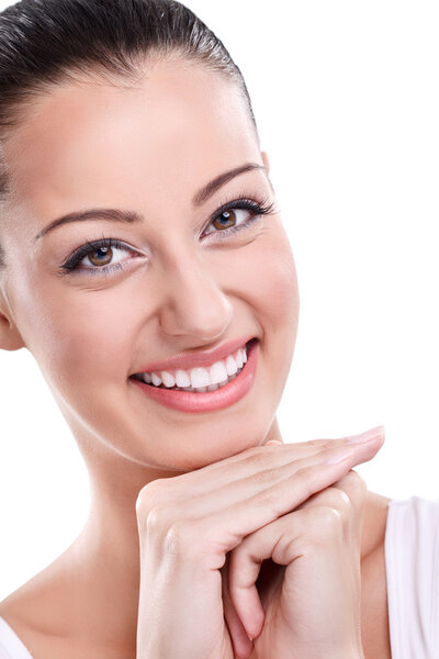 Portrait of smiling girl